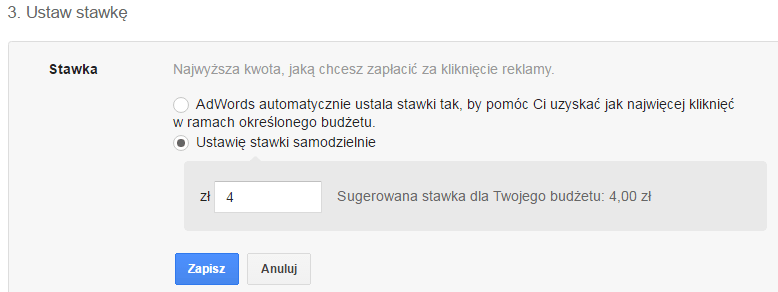 AdWords-twoja-pierwsza-kampania-stawka