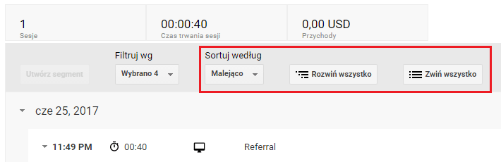 opcje widoku i sort img