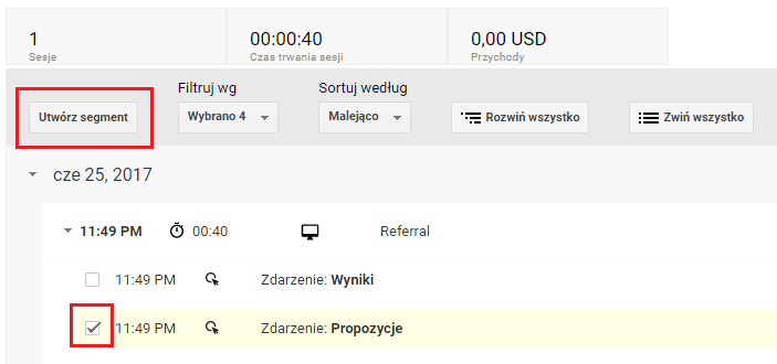Eksplorator użytkownika - zaznaczenie img
