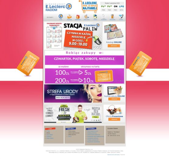 eleclerc Strona gówna E. Leclerc Radom