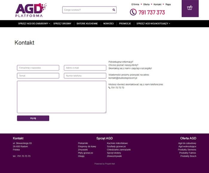 PlatformaAgd kontakt